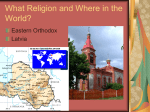 What Religion and Where in the World? Eastern Orthodox Latvia