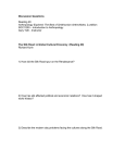 Discussion Questions  Reading 29