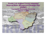Greater Los Angeles County Integrated Regional Water Management Strategic Plan (IRWMP)