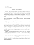 Econ 73-250A-F Spring 2001 Prof. Daniele Coen-Pirani MIDTERM EXAMINATION #2