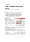 Physics of the microwave oven Michael Vollmer