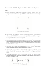 2.  Derive  an  expression  for ... charges together as indicated in Fig. 28-28 below. Each side... Homework #4     203-1-1721   ...