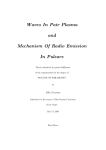 Waves In Pair Plasma and Mechanism Of Radio Emission In Pulsars