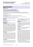 Gene Section LOXL4 (lysyl oxidase-like 4) Atlas of Genetics and Cytogenetics