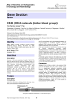 Gene Section CD44 (CD44 molecule (Indian blood group))