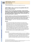 EGFR-T790M Enhanced Kinase Activity