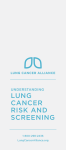 LUng CAnCer risk And sCreening