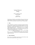 Lecture Notes on Prolog 15-317: Constructive Logic Frank Pfenning