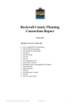 Rockwall County Planning Consortium Report