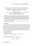 AC/DC   and   DC/AC   Multilevel... Regulation. Applied To the Asynchronous Machine