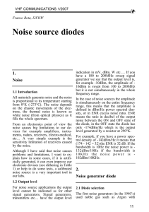 Noise source diodes 1.