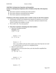 CHAPTER 2: Solving Linear Equations and Inequalities