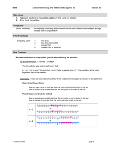 M098 Carson Elementary and Intermediate Algebra 3e Section 2.6 Objectives