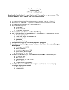 Metro Community College Nursing Program NURS 2410 Unit 8  Study Guide