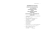UNIVERSITY OF CALICUT 2014 Admission onwards III Semester STATISTICAL  INFERENCE