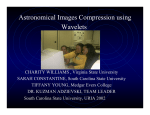 Astronomical Images Compression using Wavelets