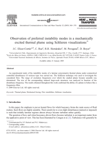 Observation of preferred instability modes in a mechanically