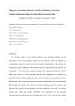 Influence of circumferential solar heat flux distribution on the heat