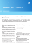 Connected Digital Experience Connected Marketing Solutions
