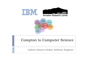 Compton to Computer Science Gabriel Alatorre (Gabe), Software Engineer