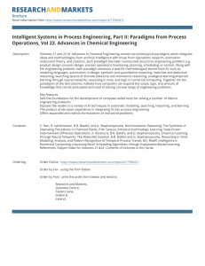 Intelligent Systems in Process Engineering, Part II: Paradigms from Process