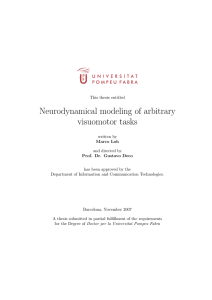 Neurodynamical modeling of arbitrary visuomotor tasks