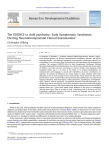 Research in Developmental Disabilities Eliciting Neurodevelopmental Clinical Examinations