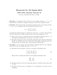 Homework No. 09 (Spring 2016) PHYS 530A: Quantum Mechanics II