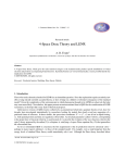 4-Space Dirac Theory and LENR A. B. Evans Research Article ∗