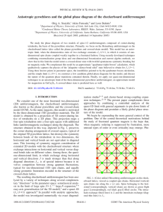 Anisotropic pyrochlores and the global phase diagram of the checkerboard... Oleg A. Starykh, Akira Furusaki, and Leon Balents