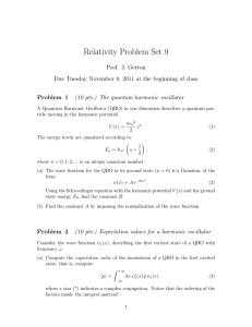 Relativity Problem Set 9