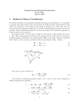 1 Reduced Mass Coordinates