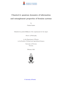 Classical &amp; quantum dynamics of information