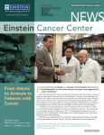 NEWS Einstein Cancer Center P