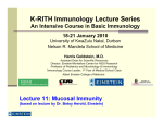 Lecture 11: Mucosal Immunity