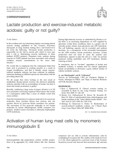 Lactate production and exercise-induced metabolic acidosis: guilty or not guilty?