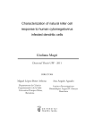 Giuliana Magri  Characterization of natural killer cell response to human cytomegalovirus