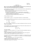 K.K. Gan Physics 416 Problem Set 1 Due Monday, April 9, 2012