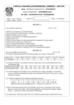 LOYOLA COLLEGE (AUTONOMOUS), CHENNAI – 600 034