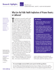 T What Are the Public Health Implications of Prisoner Reentry in California?