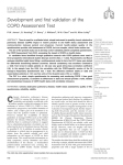 Development and first validation of the COPD Assessment Test , P. Berry