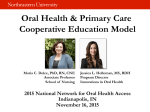 Oral Health &amp; Primary Care Cooperative Education Model
