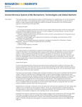 Central Nervous System (CNS) Biomarkers: Technologies and Global Markets Brochure