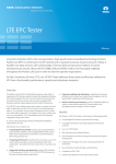LTE EPC Tester