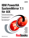 IBM PowerHA SystemMirror 7.1 for AIX Front cover