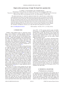 Single-exciton spectroscopy of single Mn doped InAs quantum dots