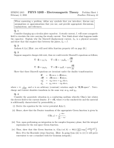 PHYS 520B - Electromagnetic Theory