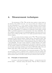 4. Measurement techniques
