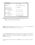 expected value and standard deviation of random