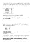 Quiz 2 Thursday Answer Key